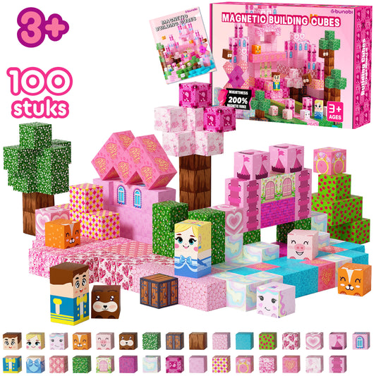 Bunobi Magnetic Cubes Prinses Kasteel