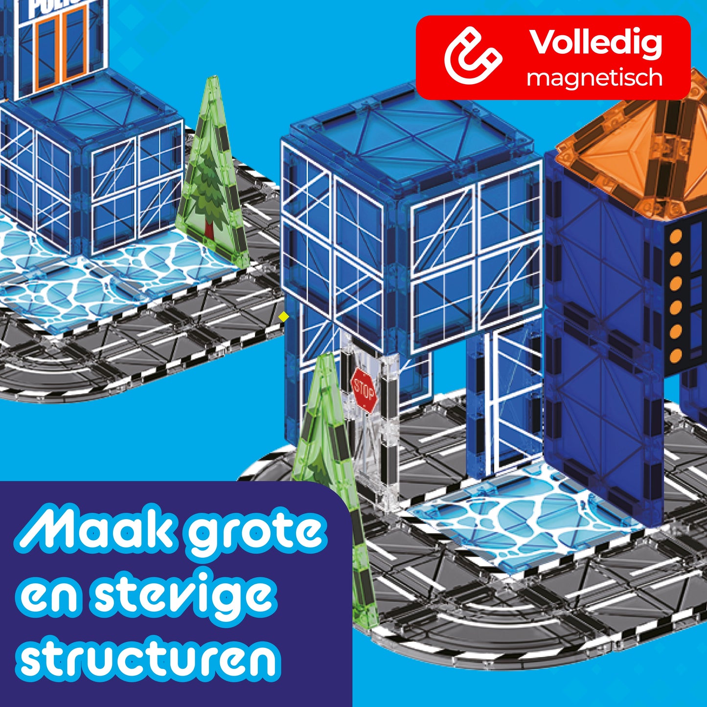 Magnetic toys politie